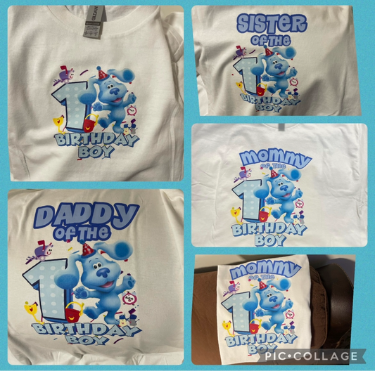 Birthday Shirts for the Family